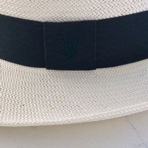 rolex straw hat|Men's Rolex Hats .